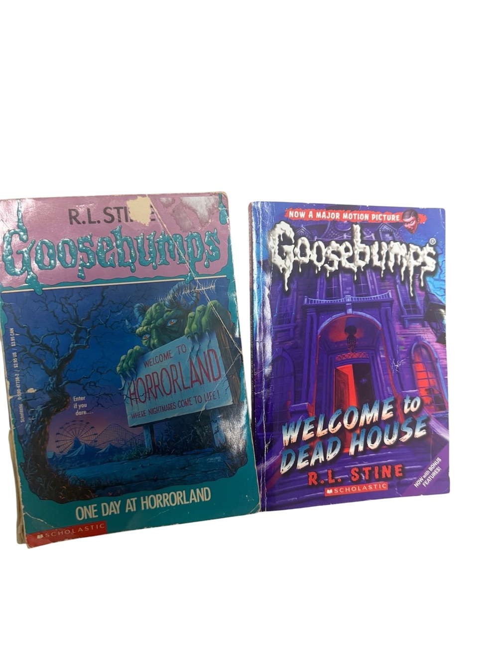 Goosebumps Book Set One Day at Horrorland Welcome To Dead House